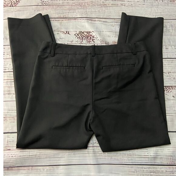 Van Huesen Modern Fit Pants Womens 4 Black Extensible Stretch 25.5 Inseam - Picture 4 of 12